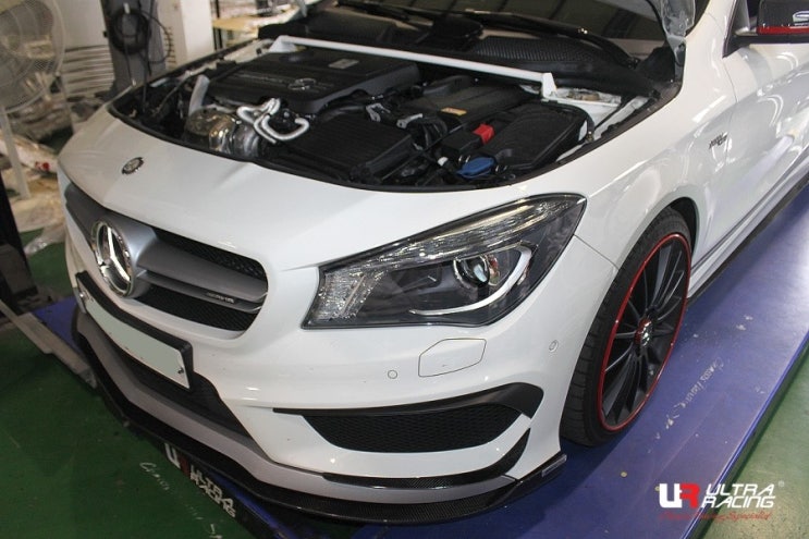 벤츠 CLA45 AMG 울트라레이싱 스트럿바, 하체보강, 프론트 맴버 브레이스, 리어 맴버 브레이스, Mercedes-Benz ...