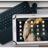 초경량 노트북? 삼성 태블릿 갤럭시탭A6 + 키보드 케이스 / 갤럭시탭A6 10.1 with s pen
