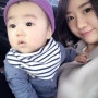 ♡201♡순둥이 육아일기 - 6개월아기일상:)콧물나는아기ㅠㅠ6개월아기바나나처음먹는날!아기랑한강나들이♡