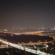 응봉산 전망대 야경 서울