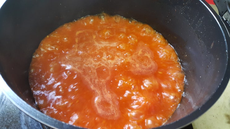 토마토 요리 / 토마토퓨레 만들기 : 네이버 블로그