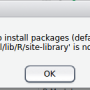 in R] default library is not writable