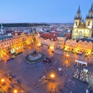 Prague Old Town square night view[프라하 구시가지광장야경]