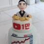 [슈가크래프트 케이크] 유튜브 구독자 10만 달성 기념 커스텀 케이크