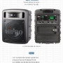 MIPRO / MA-303SB / 강의용 / 무선앰프 시스템 / 충전식 / 이동식 / USB 기본내장 / 출력 60W