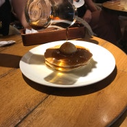 오사카 카페, 호놀룰루 팬케이크 맛 평가!