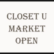 [마감][Closet U Market 2nd OPEN] 클로젯유/체크원피스/스퀘어넥/셔츠원피스/셔츠블라우스/니트나시/린넨랩투피스/화이트팬츠/체크스커트/린넨7부티/언발쇼츠/와이어햇