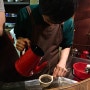 도쿄 긴자 ,cafe de l'ambre ,&하나미즈키 커피하우스