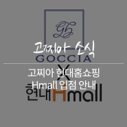 고찌아 현대홈쇼핑 Hmall 입점 안내 [고찌아]GOCCIA