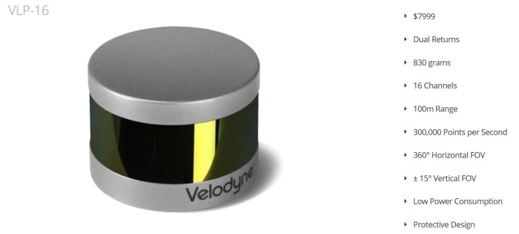 Velodyne 16ch puck - First Sensor APD array 사용 : 네이버 블로그