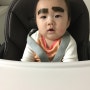 ♡215♡순둥이 육아일기 - 7개월아기일상:) 아기첫여권사진찍기!7개월아기미역촉감놀이!