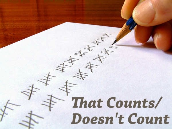 (영어표현) It Counts/Doesn't Count : 네이버 블로그