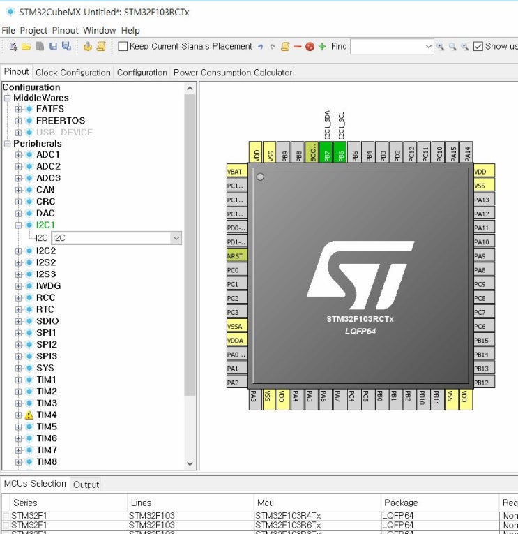HAL I2C 설정방법 -ST-LINK V2 : 네이버 블로그