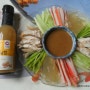 피넛 월남쌈 소스와 먹는 닭가슴살 샐러드