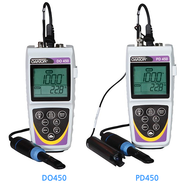 Oakton Con 450 Waterproof Portable Meter with Probe | Cole-Parmer