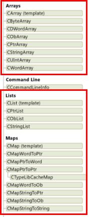 [자료구조] MFC Collection (CArray, CList, CMap) : 네이버 블로그