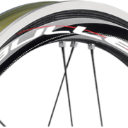 The Campagnolo Bullet 50mm wheelset.