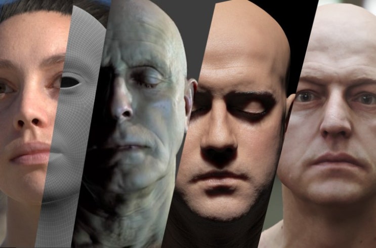 Realistic skin shading in Modo