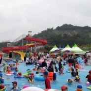 군산 소룡동 야외수영장