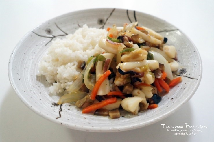 오징어덮밥 만드는 법~ 갑오징어로^^ : 네이버 블로그