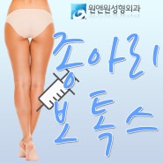 종아리보톡스 갸냘픈 다리 완성하기