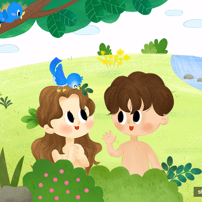 성경동화 - 아담과 하와 에덴동산 이야기 : 네이버 블로그