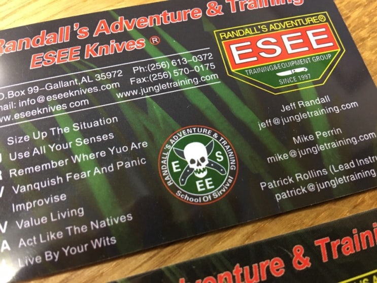 쓸데없는 리뷰(Esee Survival Card) : 네이버 블로그