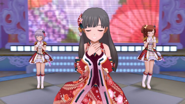 데레스테 스샷 花簪 Hanakanzashi 사에 신쓰알 버젼 2 네이버 블로그