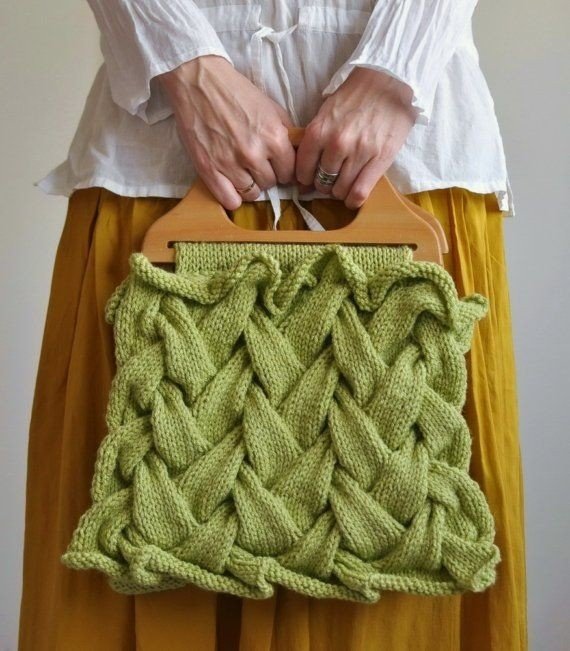 knit cable bag pattern : 네이버 블로그