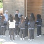 하양 여자고등학교 양봉동아리 학생들이 현장 견학 방문을 해주었습니다.