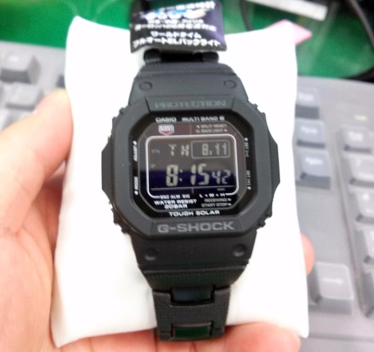 카시오 쥐샥 5610(CASIO G-SHOCK GW-M5610BC-1JF) : 네이버 블로그
