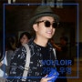 [VOULOIR]2PM 우영 공항패션/불르아(블루아) 파이톤 백팩/연예인 가방/연예인 패션/공항룩/파이톤 휴대폰 케이스