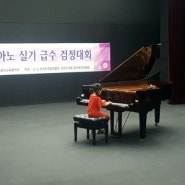 2017년 하반기 피아노 실기 급수 검정대회