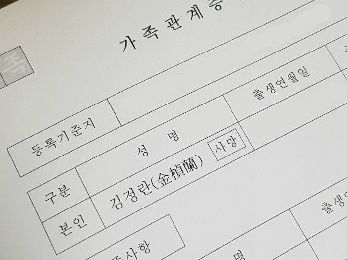 +14日 사망 신고 완료 ... 서류 정리 .. 가족관계증명서..의 두글자.. : 네이버 블로그 +14日 사망 신고 완료 ... 서류 정리 .. 가족관계증명서..의 두글자.. : 네이버 블로그