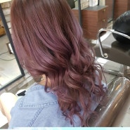 김해 내외동 미용실 C&S HAIR 바이올렛 염색