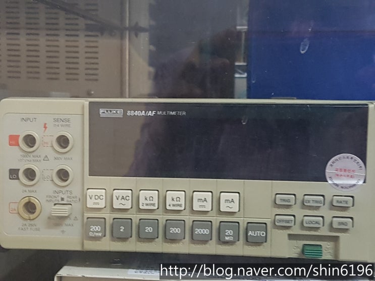 DIGITAL MULTIMETER(FLUKE8840A-059) : 네이버 블로그