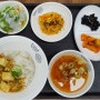 두부요리, 두부된장덮밥 레시피 재료 1인량 쫄면 김치국