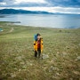 몽골여행, 차강 캠프 언덕을 오르다