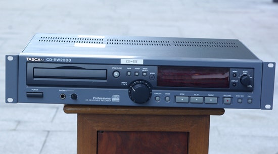 CD-RW2000 중고/TASCAM CD-RW2000 타스캄 CD-RW CD레코더 중고 : 네이버 블로그
