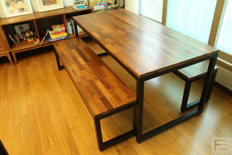 [더페임퍼니처랩] Merbau Table / 멀바우식탁 / 멀바우테이블 / 멀바우주문제작 / 멀바우테이블인기많은곳 : 네이버 블로그