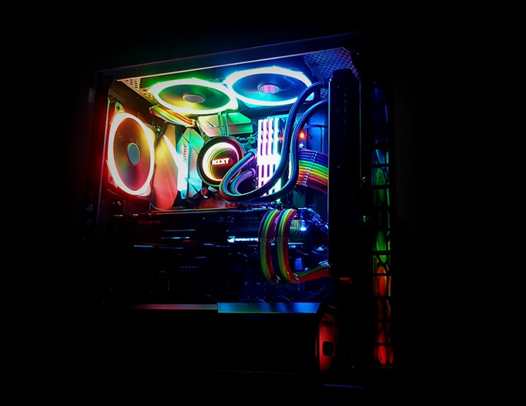 ASUS ROG 인증 7700K + GTX1080Ti 레인보우 수냉PC : 네이버 블로그
