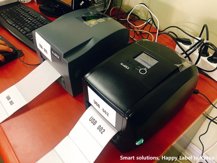 GODEX RT700 / RT730 바코드프린터 인쇄 출력 : 네이버 블로그