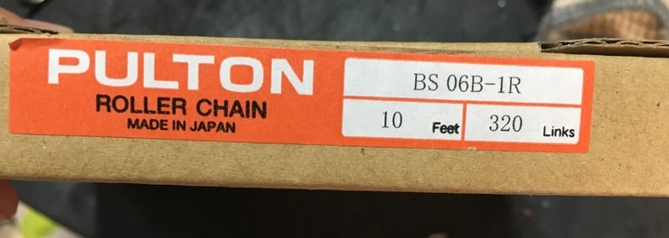 PULTON CHAIN(풀톤체인) BS 06B-1R 10FEET 320LINKS (유럽형체인) : 네이버 블로그