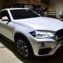 BMW X6 에이버리 화이트펄 필름 전체 랩핑작업^^