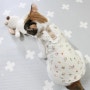 핸드메이드 고양이 강아지 겨울 수면조끼