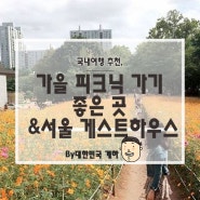 [가을 피크닉 가기 좋은 서울 공원 모음] 가을피크닉 가기 좋은 곳, 서울 게스트하우스에서 하룻밤 묵기, 서울 게스트하우스 추천