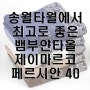 최저가!송월타월에서 최고로 좋은 뱀부얀타올 제이마르코 페르시안40 을 소개해드립니다!인터넷 최저가입니다!