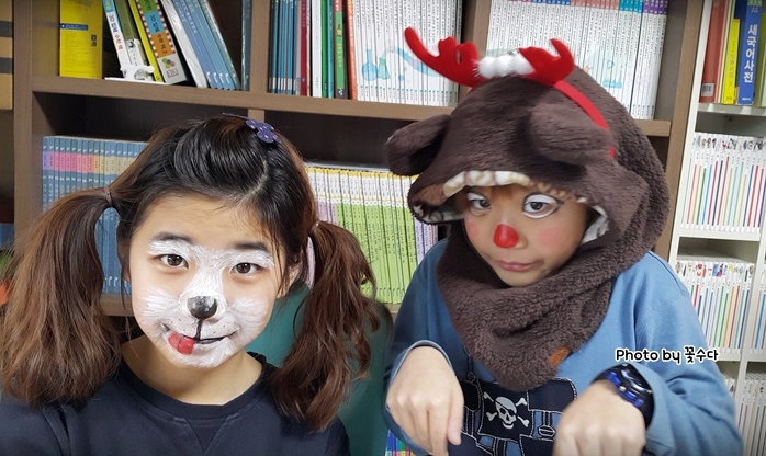 쉬운 강아지 페이스 페인팅 아이디어