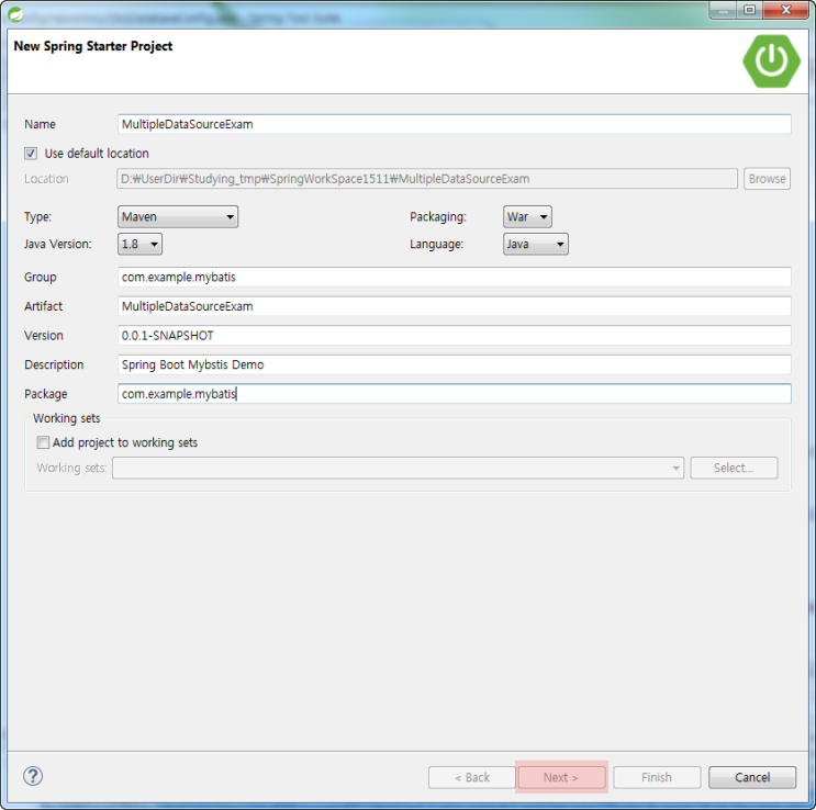 [Spring Boot] Spring Boot 1.4 + Mybatis Multi DataSource 운용 #Mybatis ...