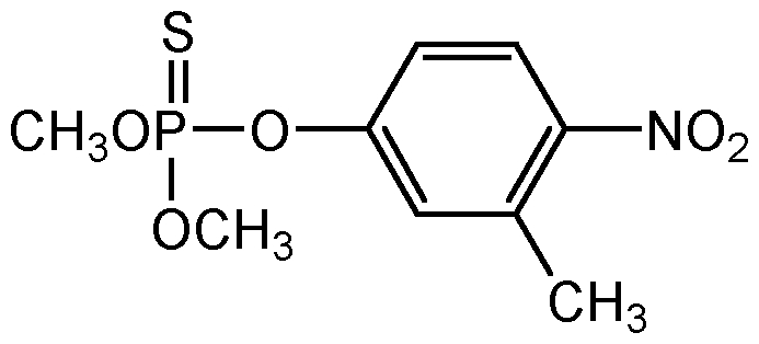 [페니트로티온 표준물질][Insecticide] Fenitrothion; O,O-Dimethyl-O-[4-nitro-m ...